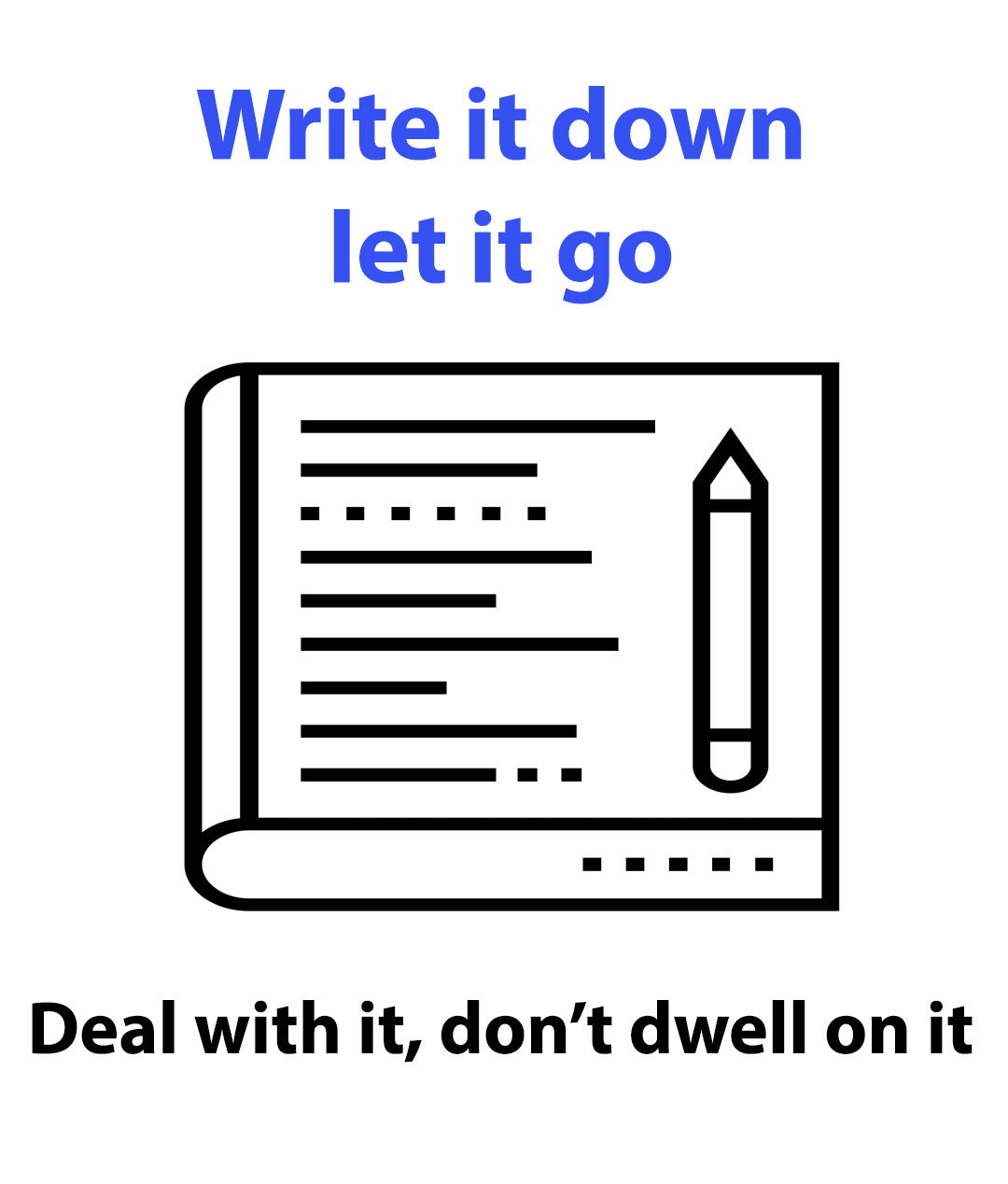 Write it down - icon of book an dpen