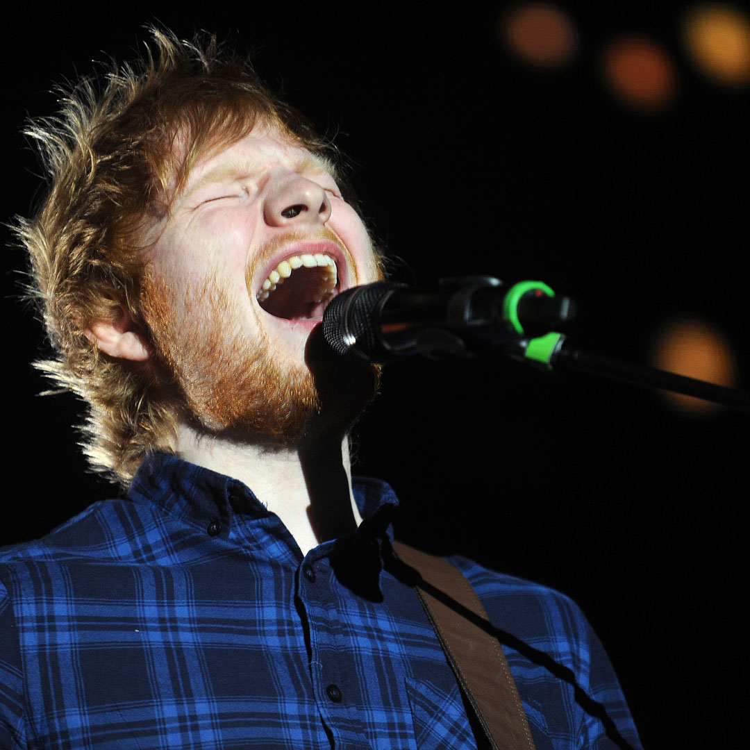 Ed Sheeran Performing