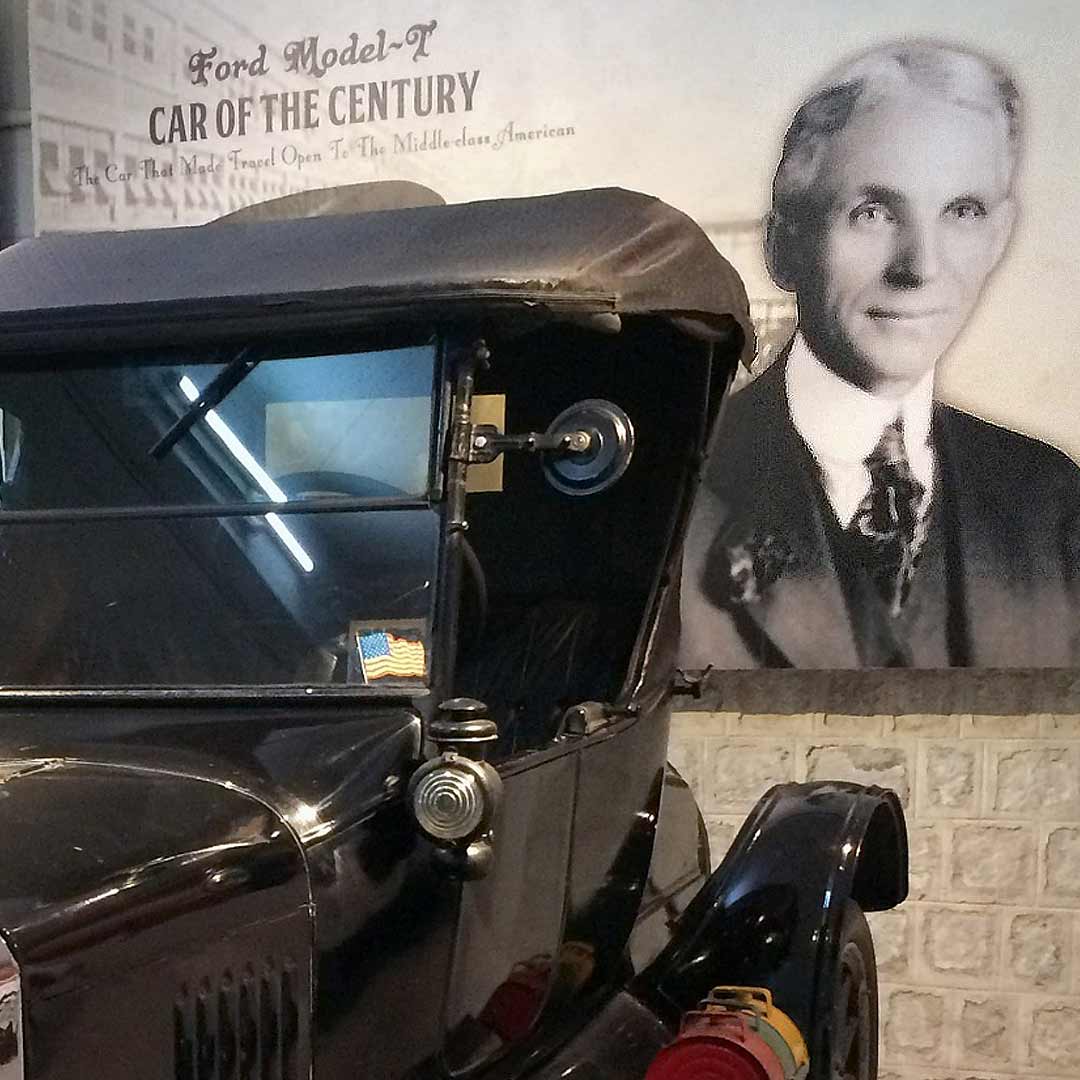 Henry Ford with car